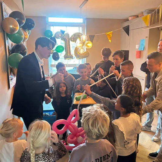 Kindershow sfeerfoto